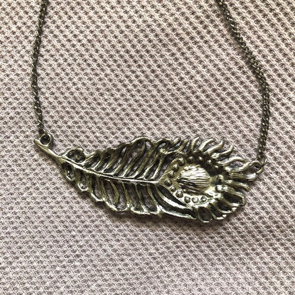 Feather eye necklace - Picture 3 of 3